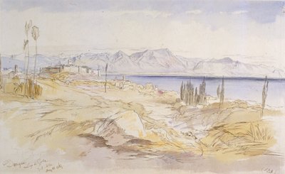 Desenzano, Lago de Garda, 1867 de Edward Lear